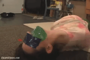 escapevideos.com - Alexis Duct Tape Blindfold thumbnail